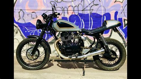 Honda Cm450 scrambler / café racer build - YouTube