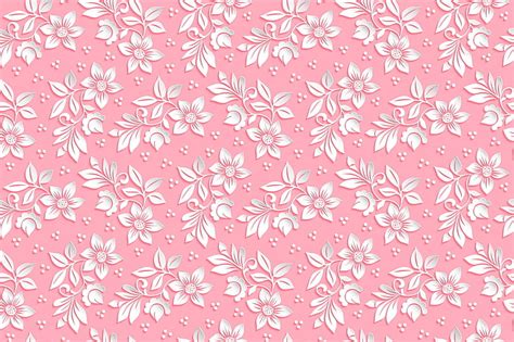HD wallpaper: flowers, pattern, texture, white background, Paisley | Wallpaper Flare