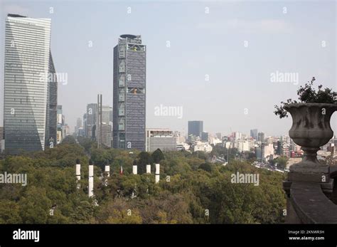 Views from Chapultepec Castle Stock Photo - Alamy