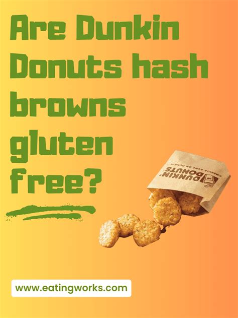 Dunkin’ Donuts Gluten Free Menu Guide 2023 - laacib