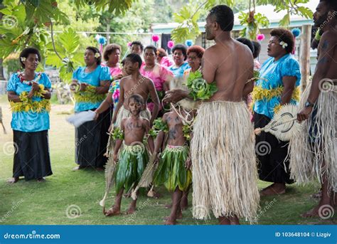 Fijian Singing Group editorial stock image. Image of flowers - 103648104