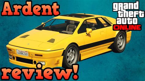 Ardent review! - GTA Online - YouTube