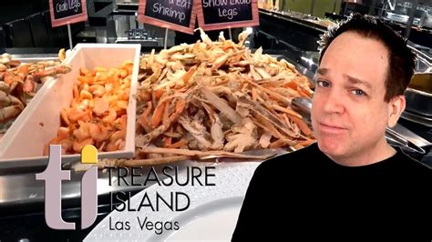 Treasure Island Las Vegas Seafood Buffet - Cutting Corners! - YouTube