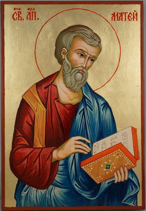 St Matthew the Apostle Large Orthodox Icon - BlessedMart