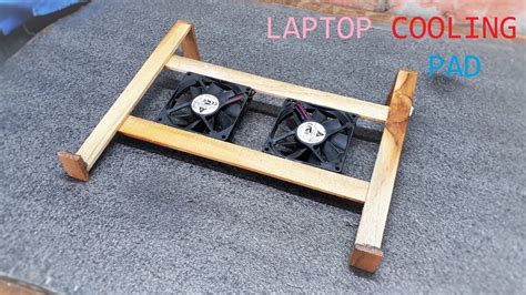 How to make a Cooling Pad for Laptop at Home - YouTube