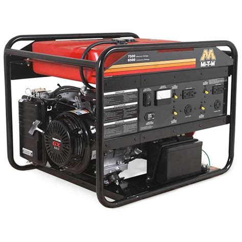 Mi-T-M GEN-7500-OMHE 13.0 HP Honda OHV 7500W Electric Start Generator MTMGEN-750