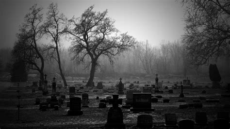 Creepy Graveyard Wallpaper - WallpaperSafari