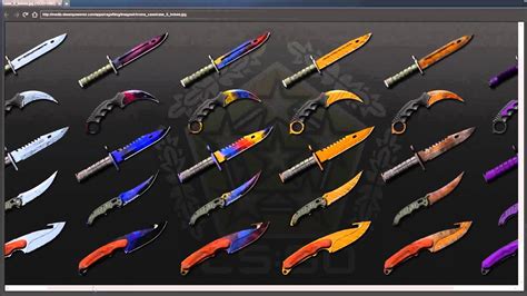 CSGO Update Chroma Knives - "Full Spectrum" - New 2015 - YouTube