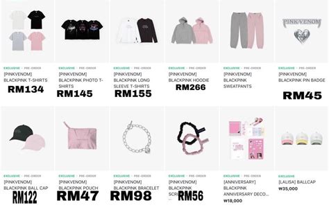 GO BLACKPINK PINK VENOM Official Merchandise, Hobbies & Toys ...