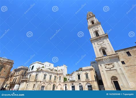 Lecce, Italy stock photo. Image of lecce, bell, cathedral - 162505048