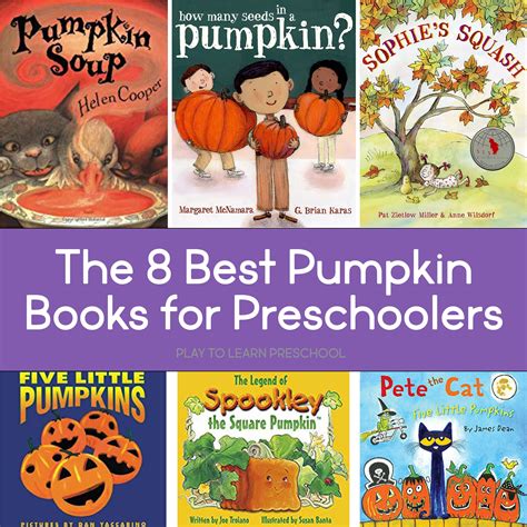 Best Pumpkin Books to read aloud to Preschoolers