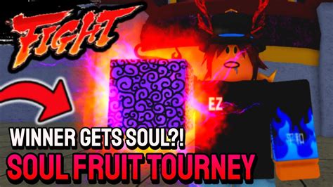 SOUL FRUIT TOURNEY in Blox Fruits (Roblox) - YouTube