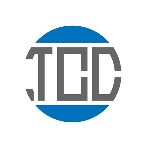 TCC letter logo design on white background. TCC creative initials circle logo concept. TCC ...