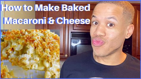 How to Make Cheesy Baked Macaroni and Cheese (No Eggs): Thanksgiving Edition - YouTube