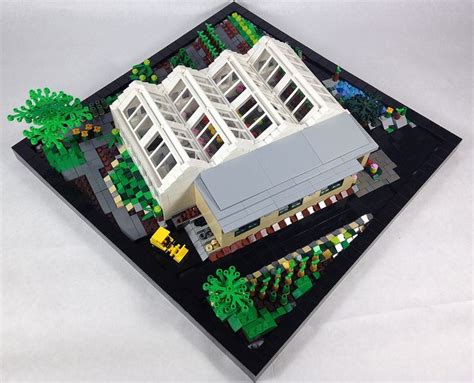 LEGO Greenhouse | Lego creations, Lego, Lego design