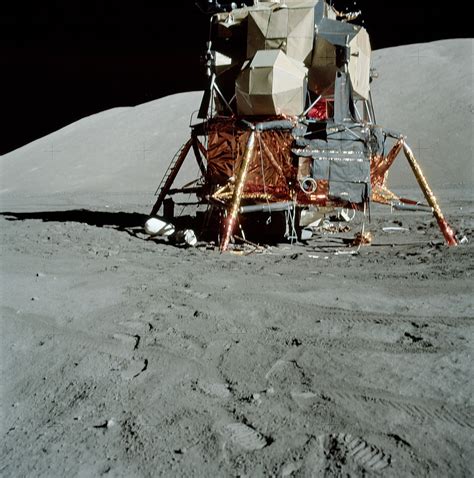 Lunar Module on the moon