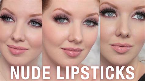 Best Lipstick for Fair Skin | NUDE LIPSTICKS - YouTube