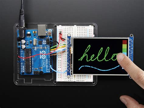 3.5 TFT 320x480 + Touchscreen Breakout Board w/MicroSD Socket [HXD8357D] : ID 2050 : $39.95 ...