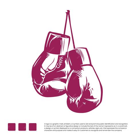 Premium Vector | Boxing gloves logo design