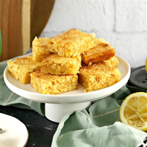 Southern In Law: Recipe: Easy Lemon Coconut Slice (Gluten Free!)