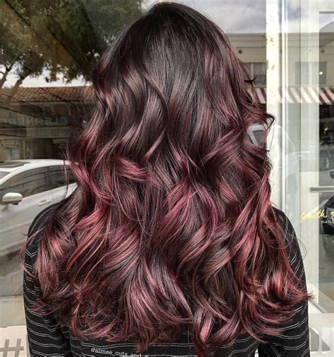 50 Shades of Burgundy Hair Color Trending in 2024 | Burgundy hair, Brunette hair color, Fall ...