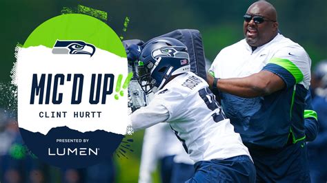 Seahawks Mic'd Up: Assistant Head Coach/Defense Clint Hurtt at 2021 ...