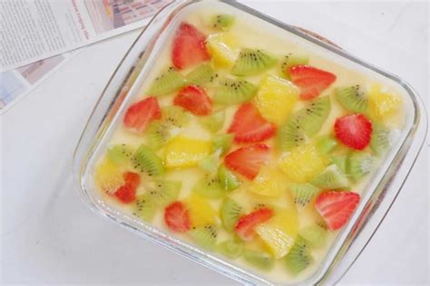 Lembut di Mulut, Inilah Resep Puding Susu Buah yang Lezat — Rinaresep.com