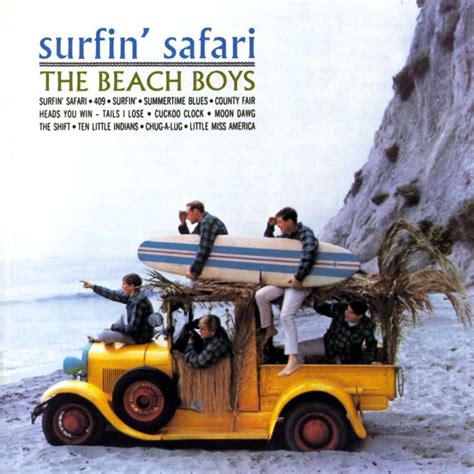 "Surfin' Safari" —The Beach Boys (1962) | 50 of the Most Outstanding Album Covers of All Time ...