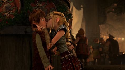 Image - Astrid and Hiccup's second kiss.jpg | How to Train Your Dragon Wiki | FANDOM powered by ...