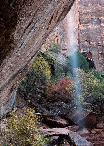 Emerald Pools waterfall | Zion National Park | Bill | Flickr