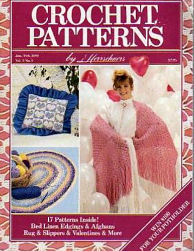 Ravelry: Crochet Patterns by Herrschners, Vol. 3 No. 1, Jan/Feb 1989 - patterns