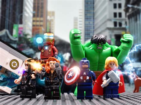 Marvel Superheroes in Lego: 2012 | Gray Cow