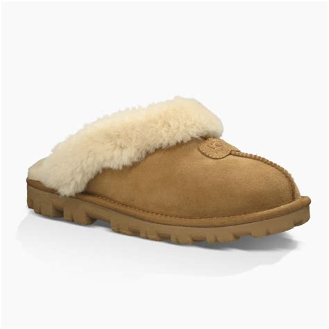 UGG Women's Coquette Clog Slippers Chestnut | Laurie's Shoes