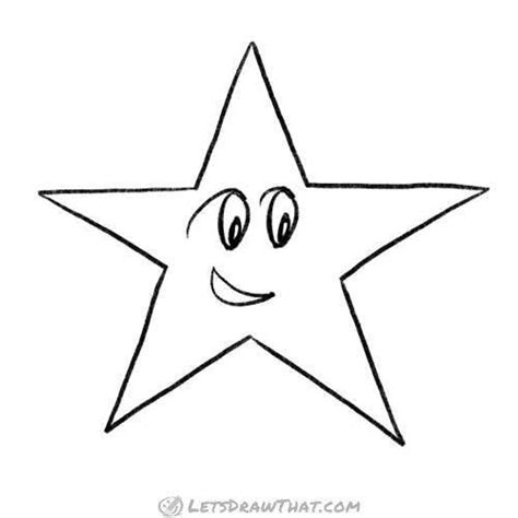 How To Draw A Star For Kids | EASY DRAWING STEP