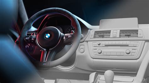 BMW M4 interior | CGI on Behance