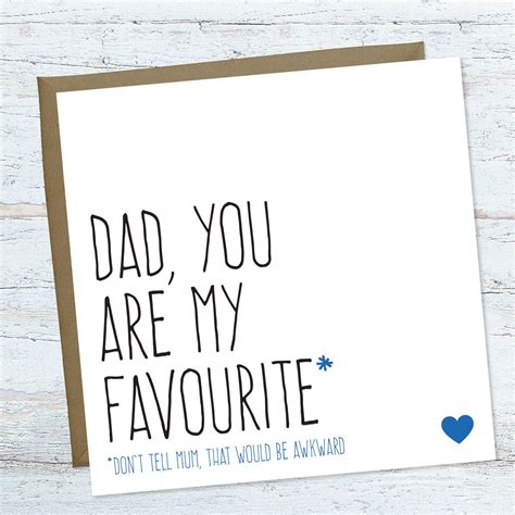 Fathers day card for dad Funny dad birthday cards Funny | Etsy | Funny dad birthday cards ...