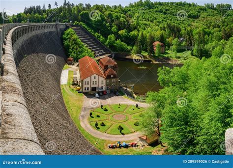 The Pilchowice Dam on the Bobr River, the Highest Stone-arch Dam and ...