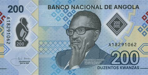 Angola new 200-kwanza note (B557a) confirmed – BanknoteNews