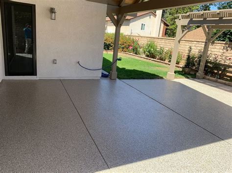 A New Patio Floor Coating in Santa Clarita Valley | ALLBRiGHT Concrete ...