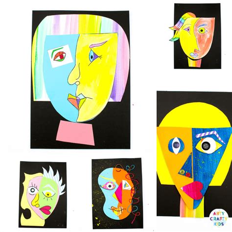 Pablo Picasso Faces Bundle - Arty Crafty Kids