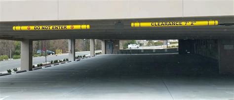 Building Mounted Clearance Bars | Traffic Protectors