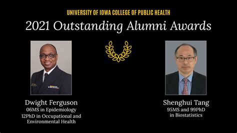 Outstanding Alumni Awards - University of Iowa College of Public Health