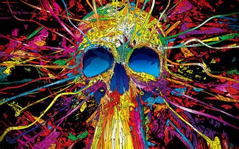 colourful, Skull Wallpapers HD / Desktop and Mobile Backgrounds