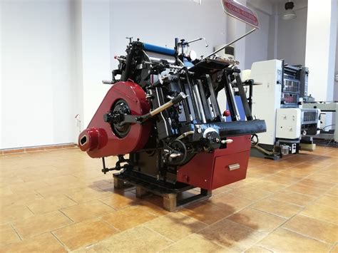 Letterpress Machine HEIDELBERG TIEGEL | Unique Printing Machines