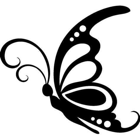 Butterfly Stencils - ClipArt Best