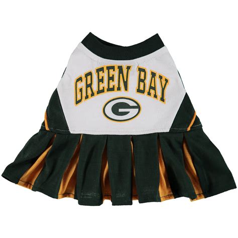 Green Bay Packers Cheerleader Pet Outfit