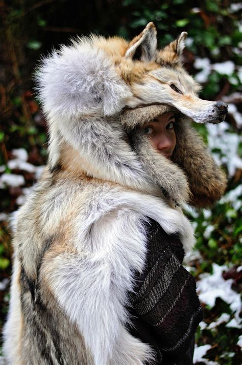 Red Arctic Wolf Headdress II by NaturePunk on DeviantArt