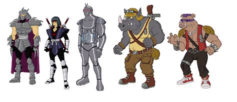 TMNT Villains by jsenior on DeviantArt