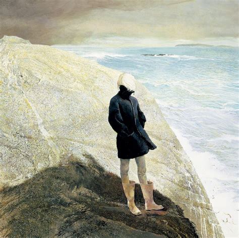 Andrew Wyeth (American, 1917-2009), On the Edge, 2001, Tempera on panel ...