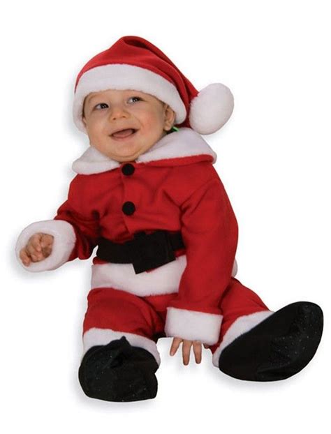 Infants/Toddlers Fleece Santa Suit | Baby costumes, Christmas costumes ...